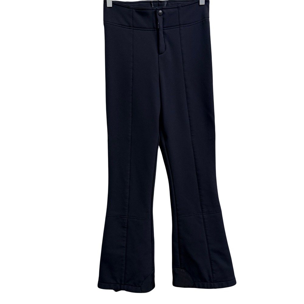 Schoeller Switzerland Softshell Ski Snow Pants Black Womens 4 Reg‎